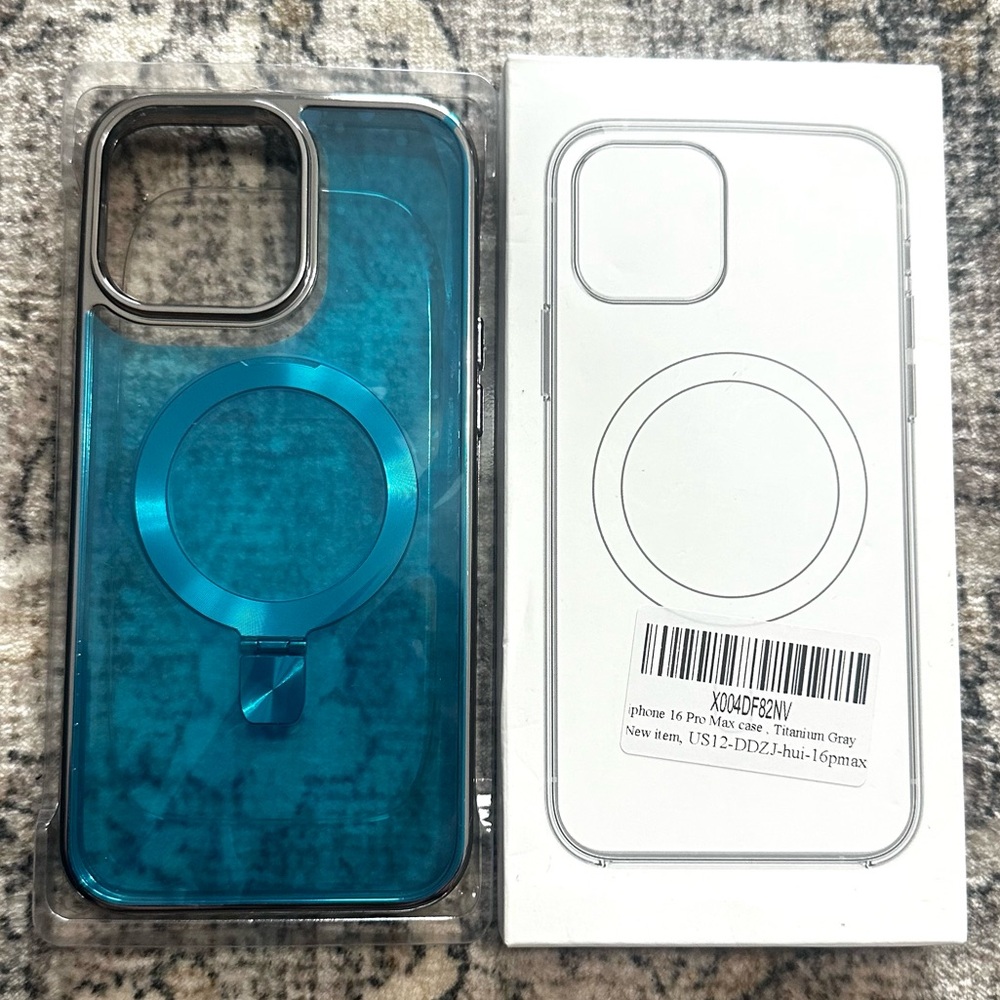 iPhone 16 Pro Max Phone Case MagSafe - Titanium Gray